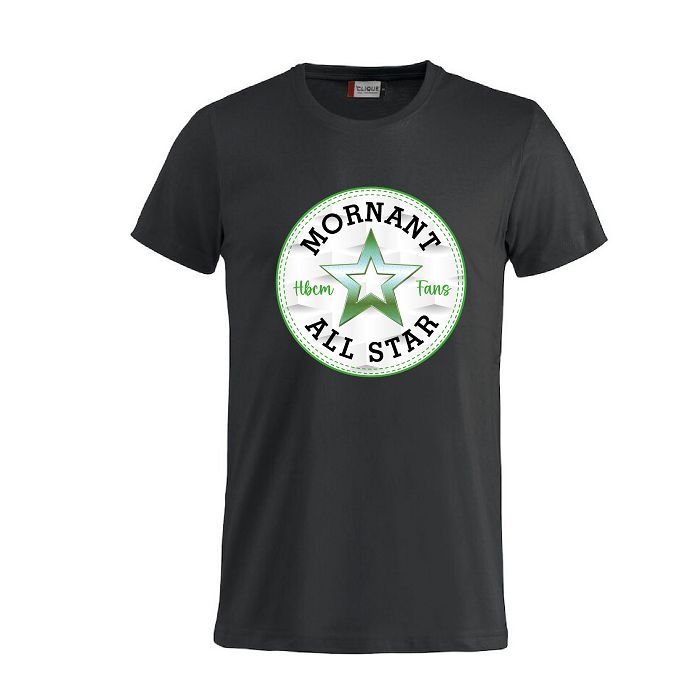 Tee-shirt supporter Stars vert - HANDBALL MORNANT